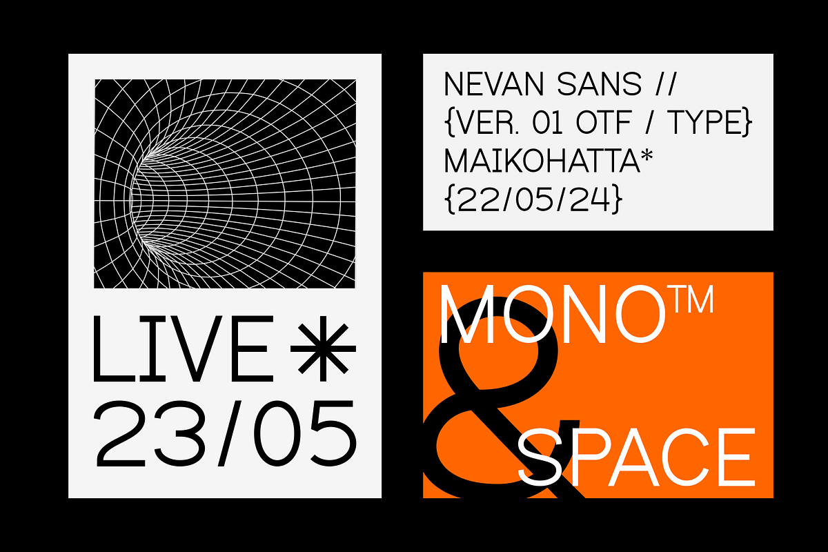 Nevan - Sans Serif Typeface, a Sans Serif Font by MaikoHatta (Photo 6 of 7)