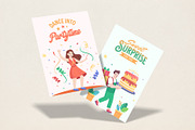 Birthday Illustration Art Set, a Decorative Illustration by Brickclay (Thumbnail 4 of 8)