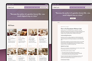 Life Coach Wix Studio Template, a Wix Template by Kitteeh (Thumbnail 17 of 20)