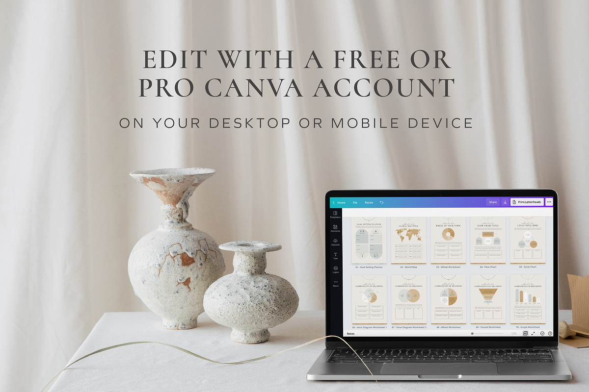 Digital Product Creator Canva Bundle, a Magazine Template by Studio Soluna (Photo 17 of 33)