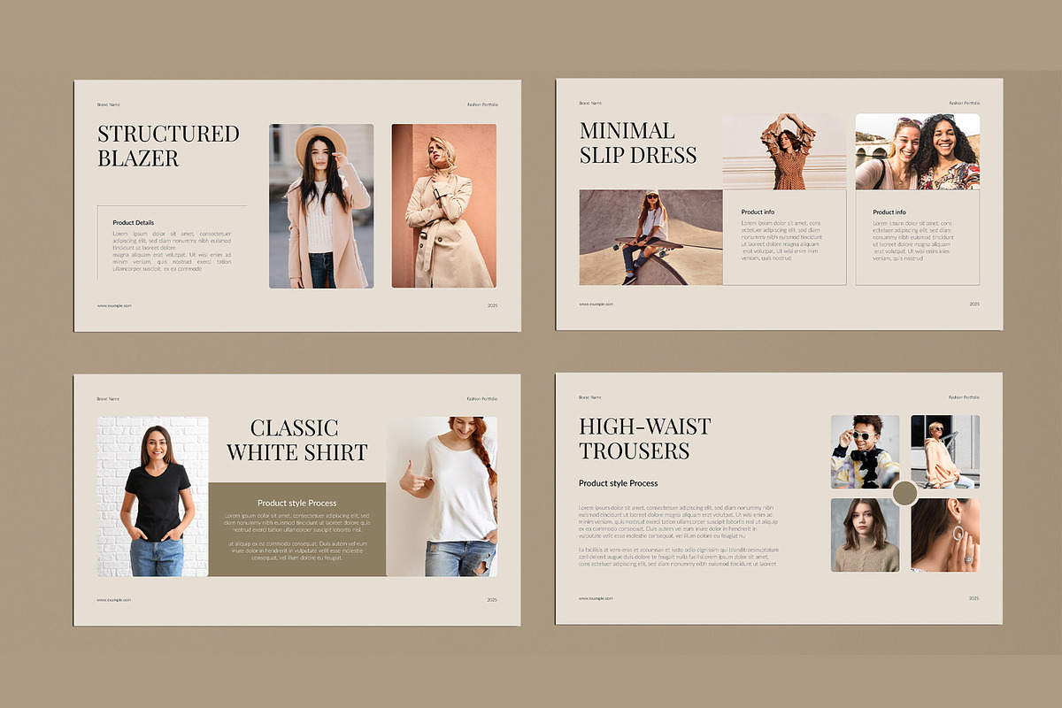 Fashion Portfolio Presentation, a Presentation Template by MightyDesign (Photo 4 of 9)