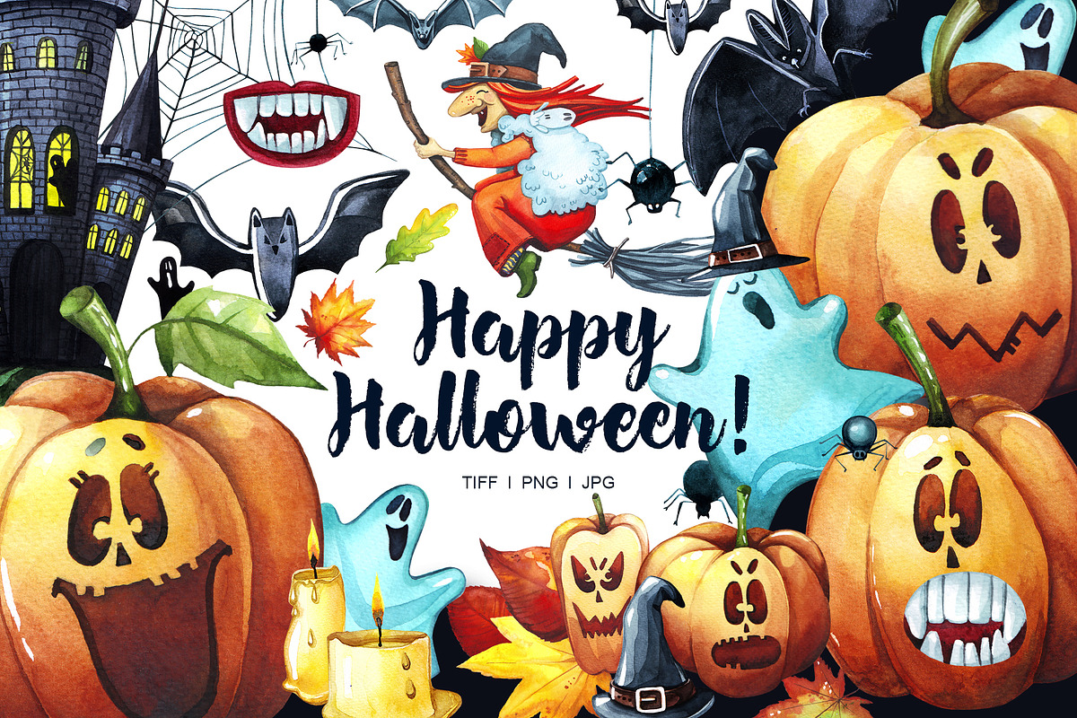 Happy Halloween!, an Illustration by YuliaBiser (Photo 1 of 8)