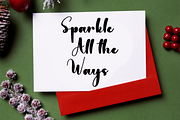 Snowtime Handwritten, a Handwritten Font by InermediaSTUDIO (Thumbnail 2 of 8)