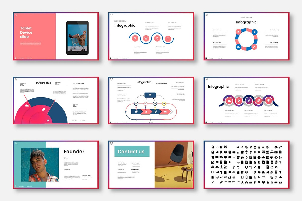 Everest - Business Google Slide, a Presentation Template by Dens Creative Studio (Photo 5 of 6)
