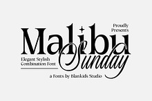 Malibu Sunday - Elegant Stylish font