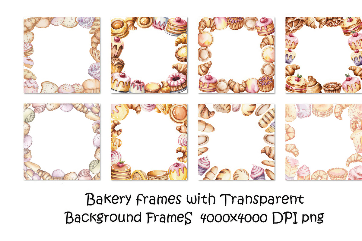 Bread and bakery products, a Background Graphic by SketchArtStudio (Photo 1 of 3)