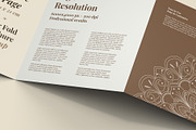 4 Fold Square Brochure Mockup, an Advertising Mockup by Illusiongraphic (Thumbnail 16 of 19)