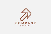 Abstract Upward Arrow Logo, a Branding & Logo Template by Vectorium Studio (Thumbnail 1 of 2)