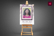 Purple Floral Funeral Poster, a Poster Template by loswl (Thumbnail 3 of 4)