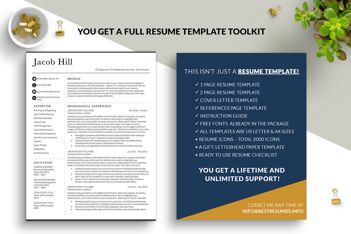 Marketing Communications Resume Word, a Resume Template by BestResumes.Co (Photo 6 of 7)