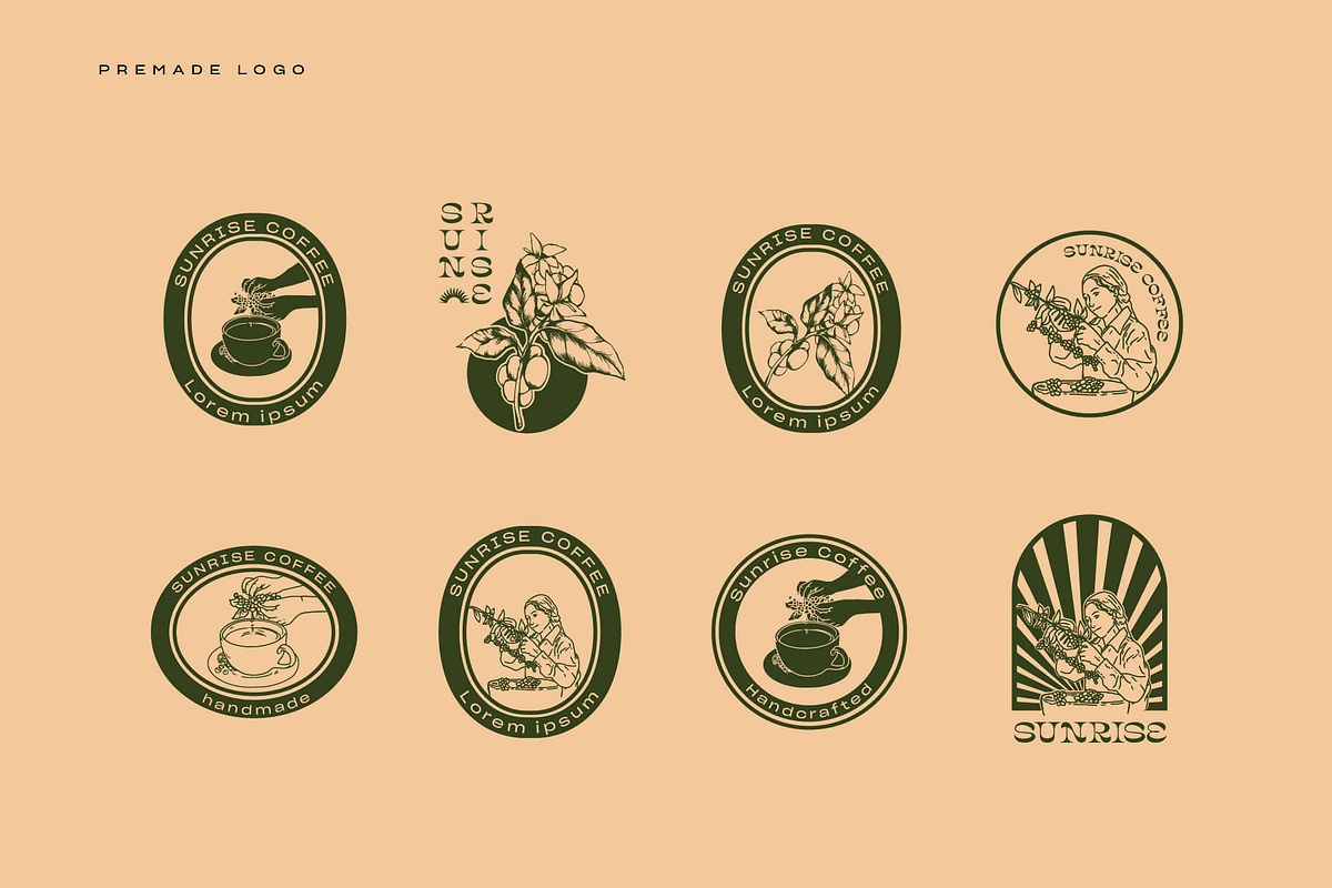 Coffee Handcrafted Illustration, an Illustration by Elysamunster (Photo 3 of 14)
