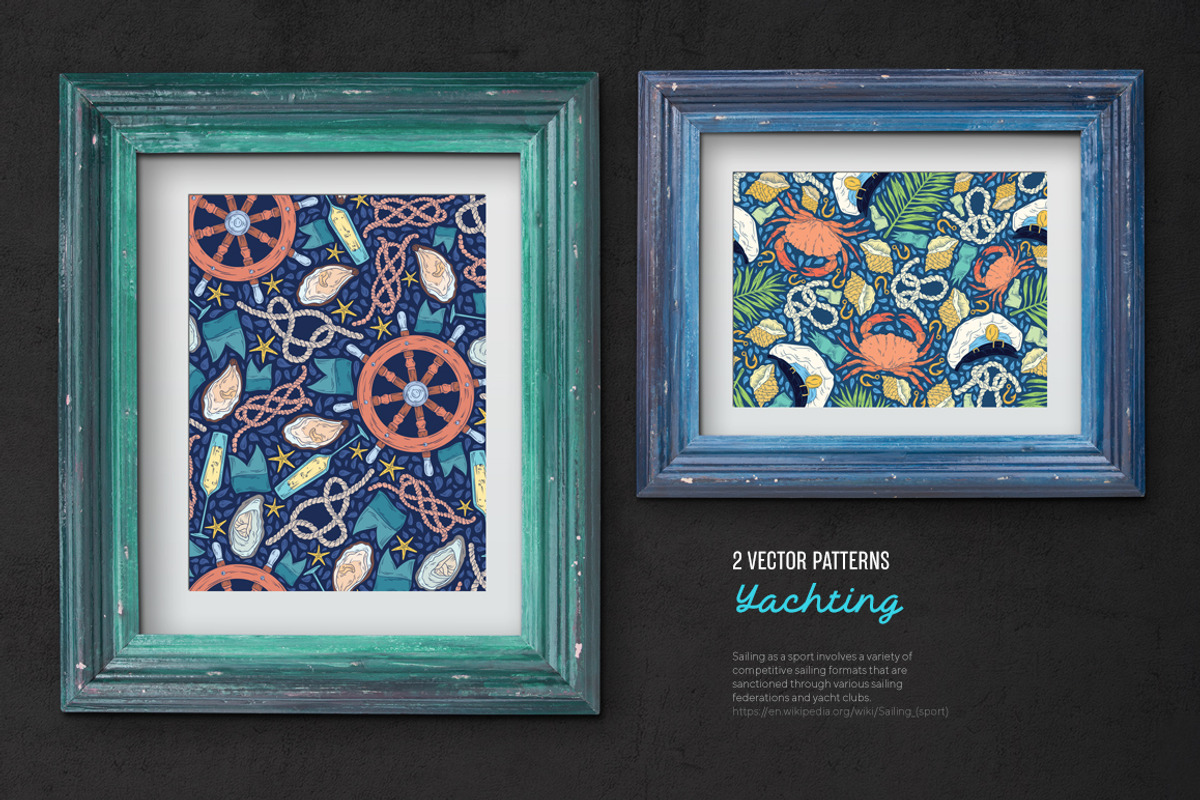 Summer Sports patterns, a Pattern Graphic by Piñata (Photo 5 of 12)