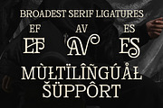 Broadest - Swash Decorative Serif, a Serif Font by Shakira Studio (Thumbnail 8 of 10)