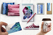 22 Watercolor blueberry brushes., a Brush Add-On by redstudio (Thumbnail 8 of 10)