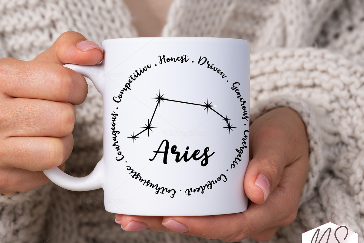 Zodiac Signs SVG Bundle, Astrology, an Illustration by NS Arts Shop (Photo 5 of 6)