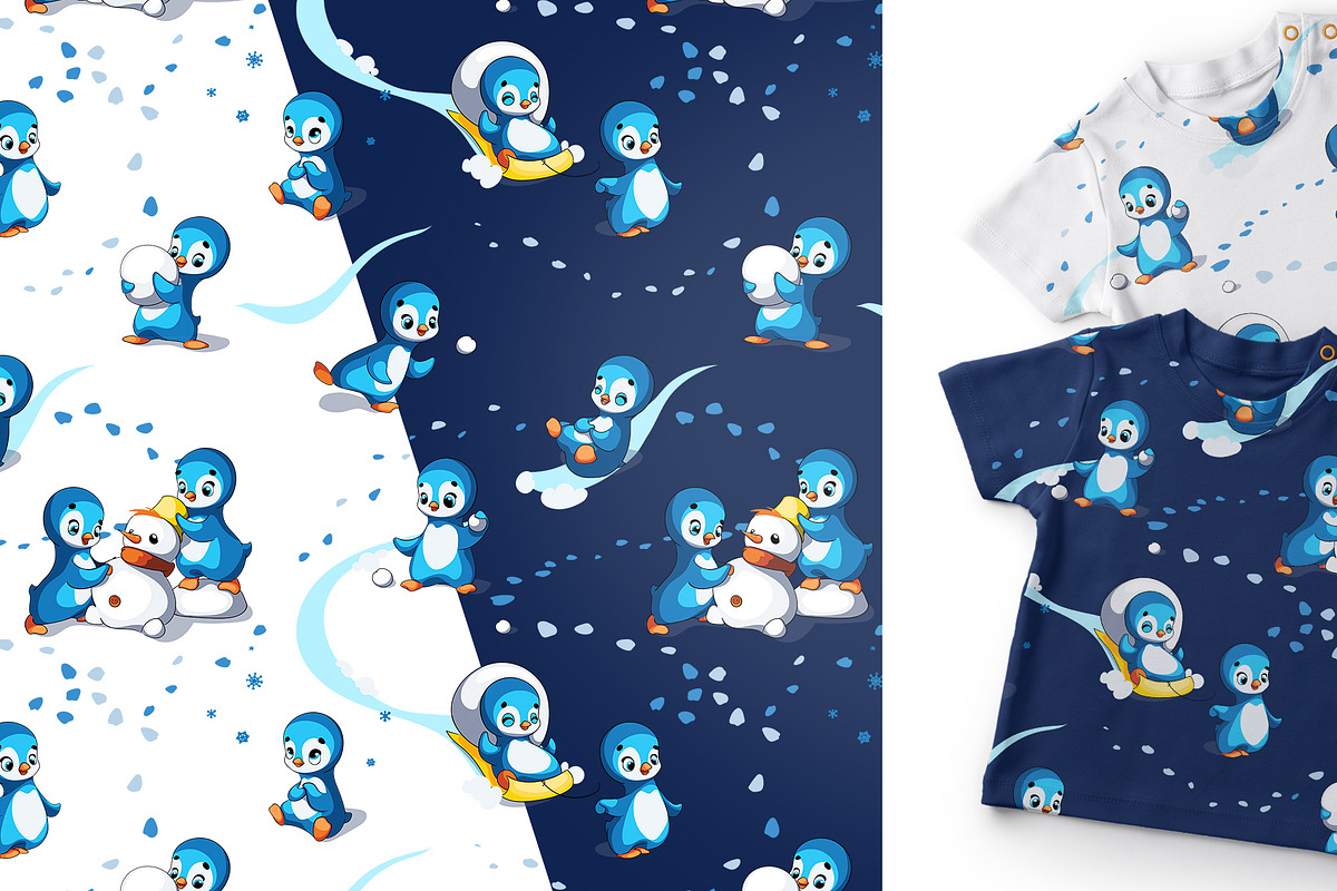 cute penguins, an Illustration by tata_ota (Photo 2 of 3)