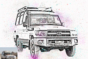 Grunge Spray Art Photoshop Action, an Action Add-On by Studio Retouch (Thumbnail 5 of 18)