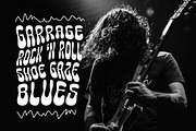 BrownyGroove - a retro psychedelic, a Sans Serif Font by Brainware Graphic (Thumbnail 10 of 10)