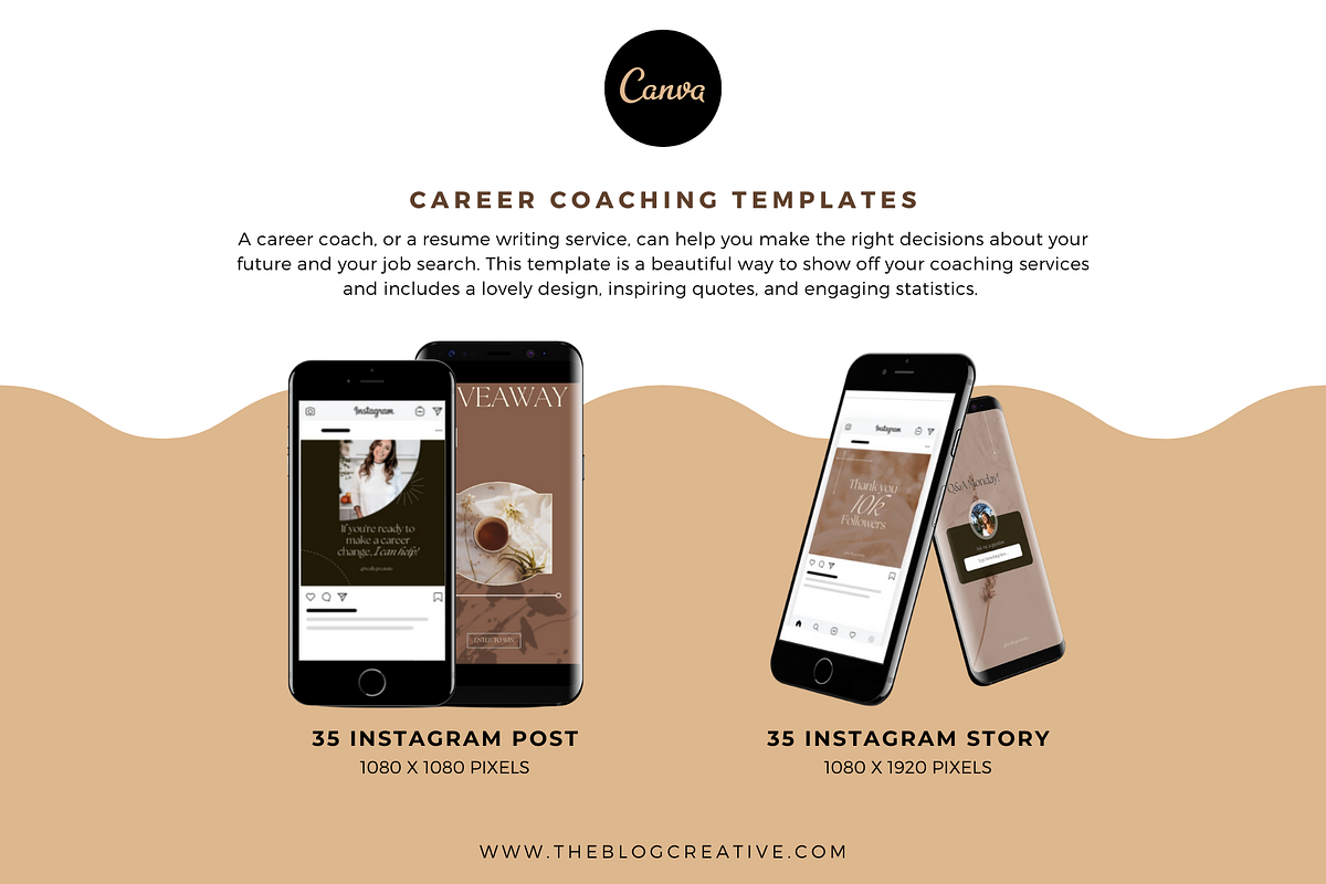 Career Coaching Instagram Template