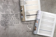 Workbook Canva Template | Mink, a Magazine Template by Studio Sugoi (Thumbnail 3 of 10)