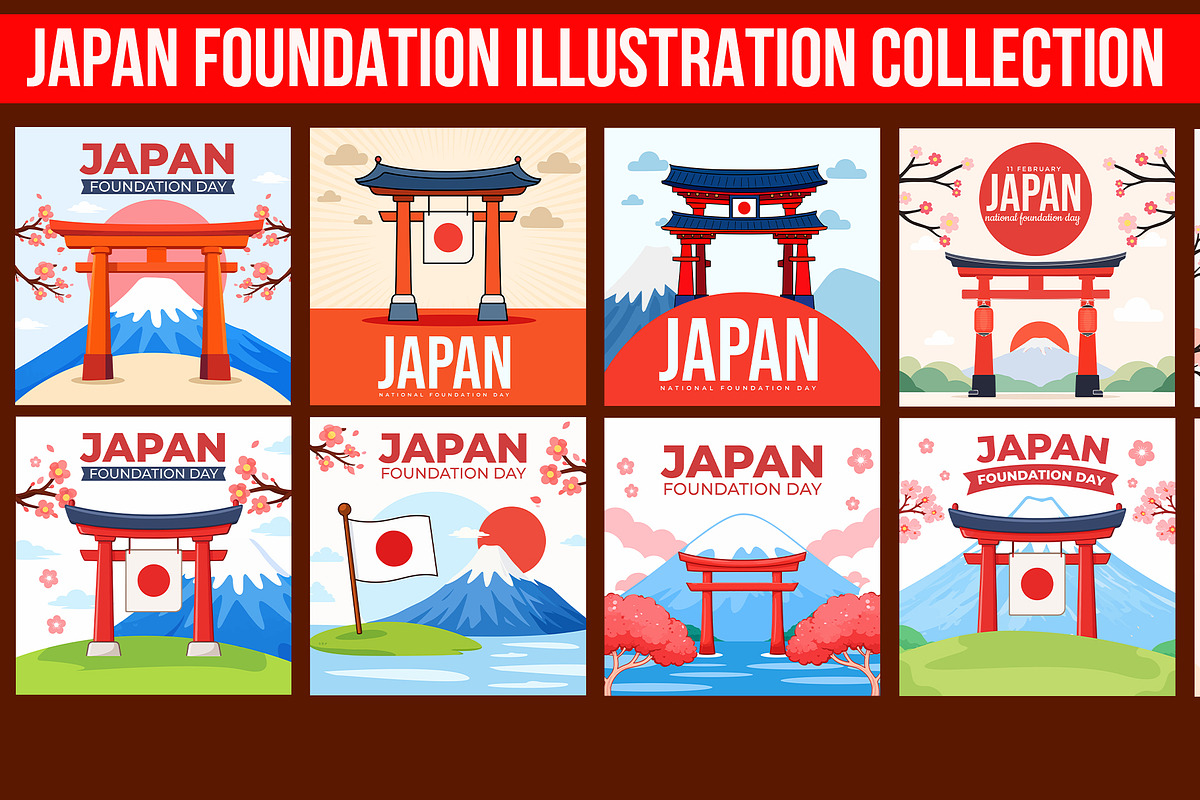 Japan National Foundation Collection, a Seasonal Illustration by Design.wala (Photo 1 of 4)