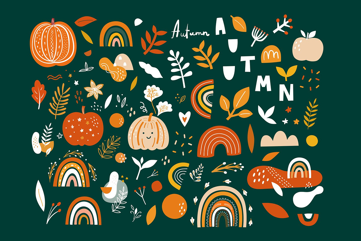Autumn Bundle, a Decorative Illustration by MoleskoStudio (Photo 16 of 30)