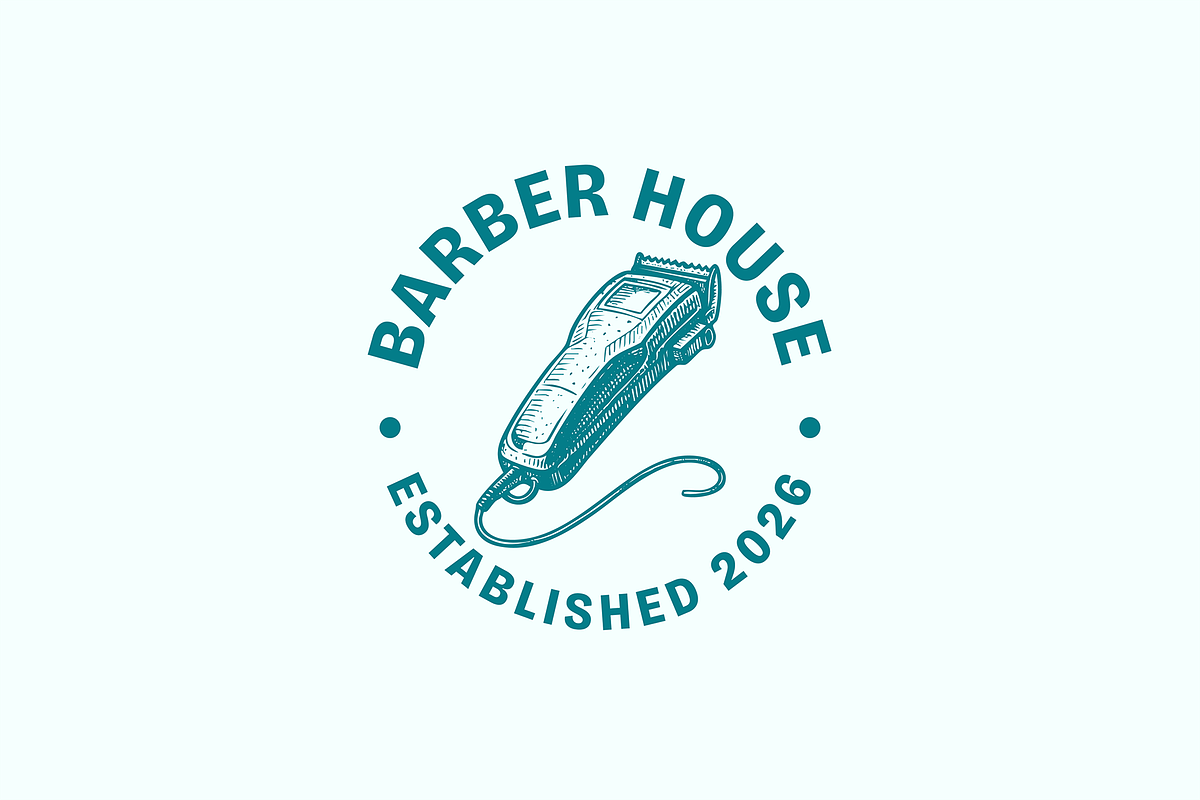 Barbershop Illustration Set, a Work Illustration by ™Creasi (Photo 3 of 6)