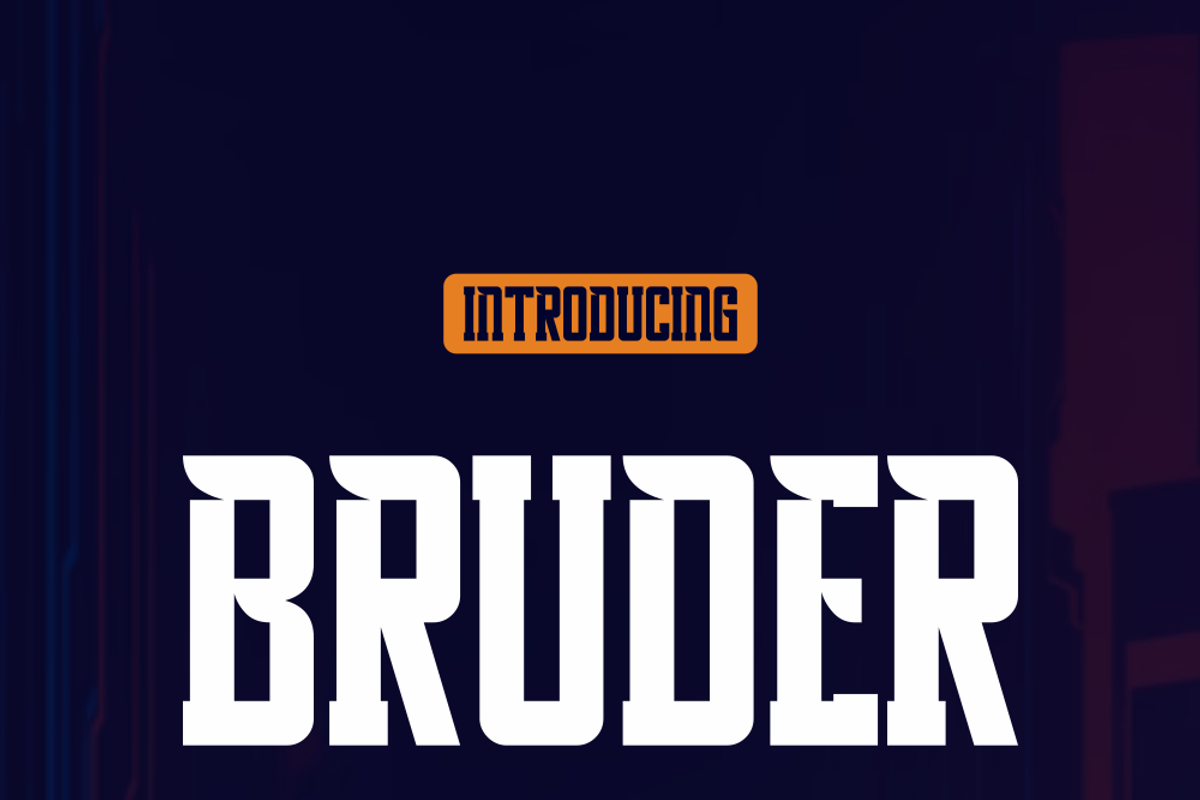 Bruder, a Slab Serif Font by lelevien (Photo 3 of 6)