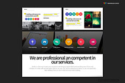 Company Profile PowerPoint Templates, a Presentation Template by Warna Works (Thumbnail 8 of 36)