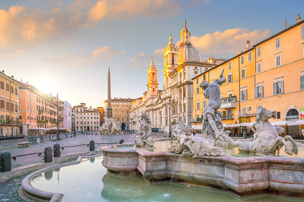 Piazza Navona in Rome, Italy, a Photo by f11photo