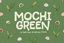 Mochi Green - Cozy & Display Font