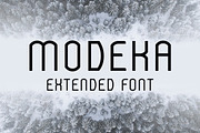 Modeka Extended Font, a Font by Wild Ones (Thumbnail 1 of 6)