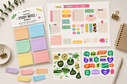 Sticky Notes & Paper Labels, a Seasonal Illustration by Anna Studio (Thumbnail 2 of 12)