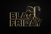 Black Friday Text Effect Bundle, a Layer Style Add-On by Evlogiev Studio (Thumbnail 4 of 9)