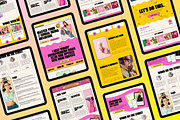 Bold Preppy Canva Website Template, a Landing Page Template by BLDGtheBoutique (Thumbnail 3 of 9)