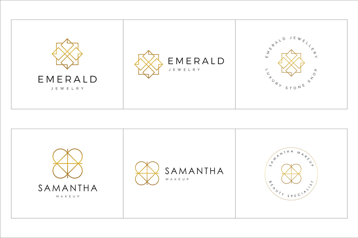 300 Geometric Premade Logo Bundle, a Branding & Logo Template by XpertgraphicD (Photo 60 of 63)