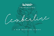 Cemberline Typeface, a Script Font by ianmikraz (Thumbnail 1 of 7)