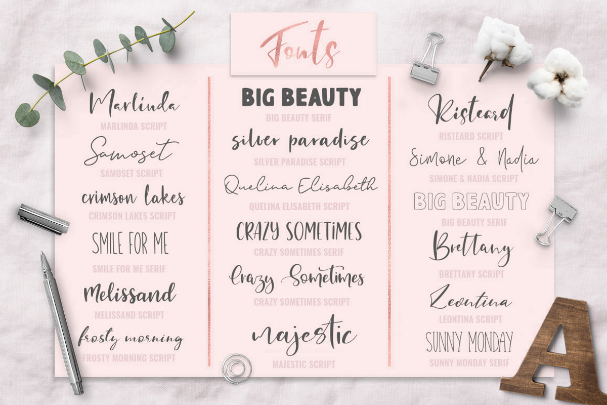 Font Pack & Mini Logo Creator preview 2