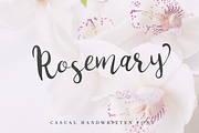 Rosemary, a Script Font by Larin Type Co. (Thumbnail 1 of 6)