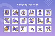Camping Icons Set - Filled Line, an Icon by Kmg Design (Thumbnail 2 of 3)