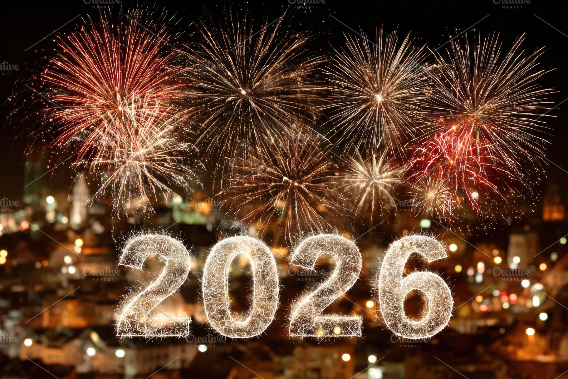 2026 New Year Fireworks Celebration, a Photo by Pixeness Studio
