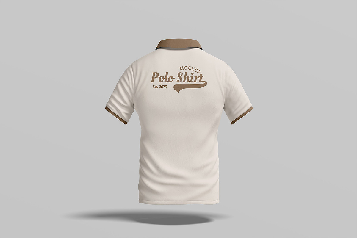 Polo Shirt Mockup, a Shirt Mockup by graphicsecond (Photo 3 of 6)