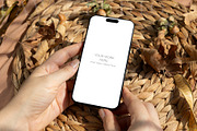 Autumn Device Mockup Phone fall2, an iPhone Mockup by PawMockups (Thumbnail 2 of 10)
