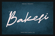 CS Bakesi - Signature Script Font, a Script Font by Craft Supply Co. (Thumbnail 1 of 8)