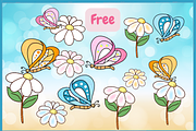 Daisytriplets-PNG fonts, a Symbol Font by It me digital art (Thumbnail 8 of 10)