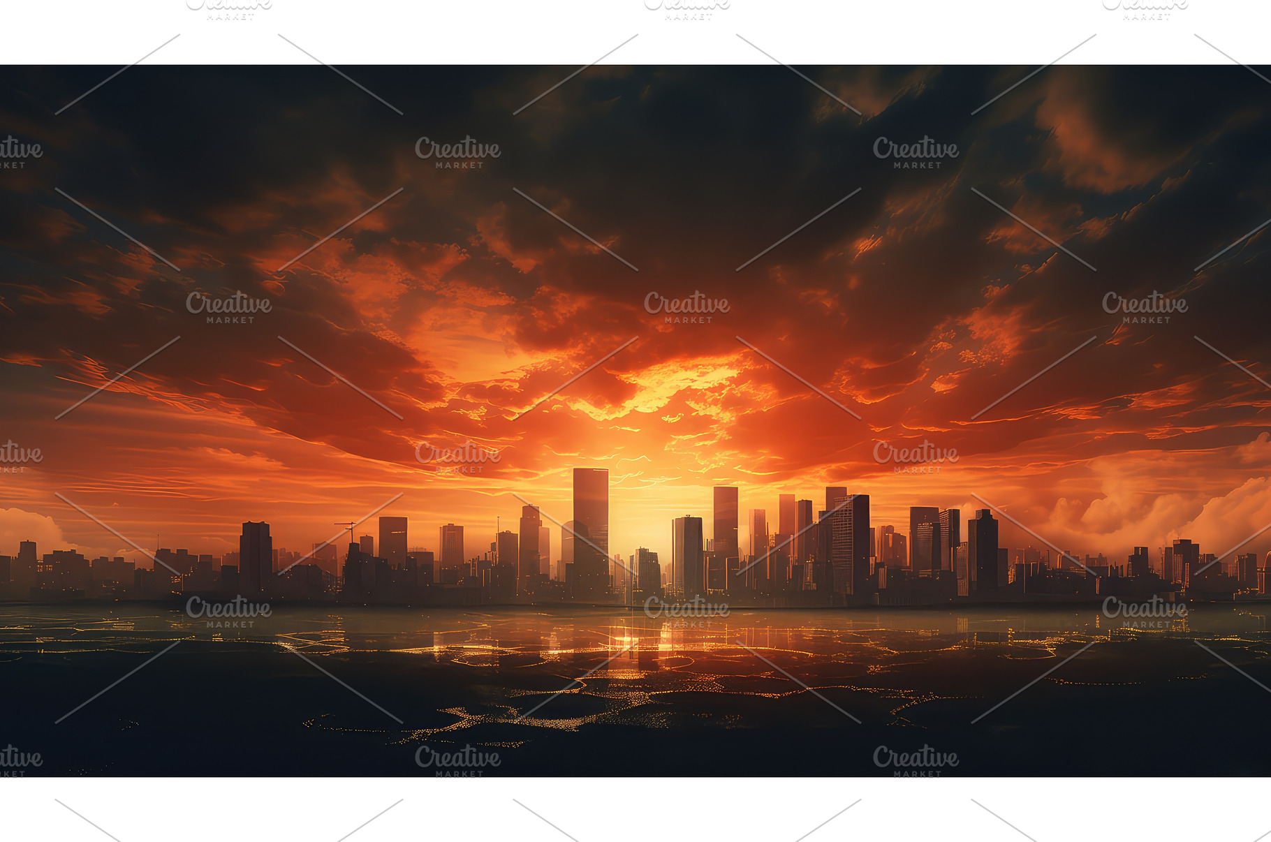 cityscape skyline urban background, an Architecture Photo by pikepicture