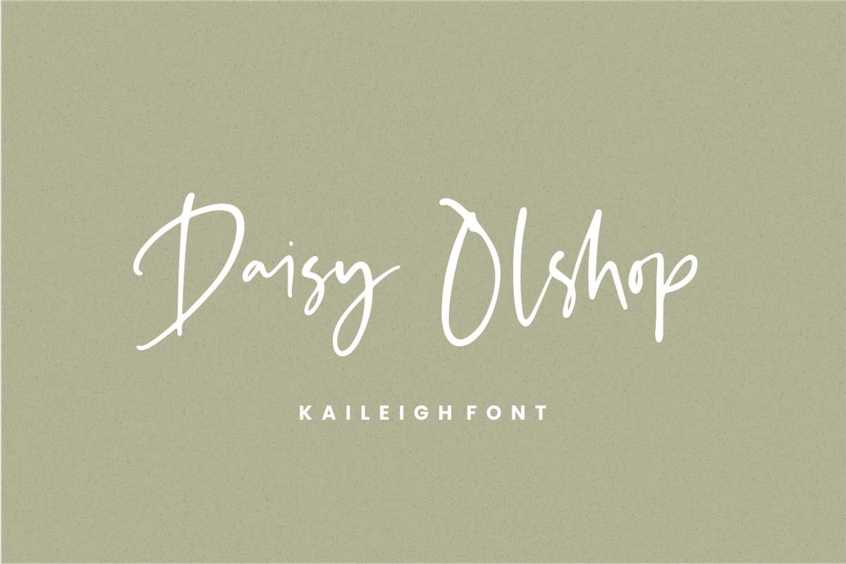Kaileigh - Casual Script, a Script Font by Sronstudio (Photo 11 of 13)