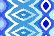 Blue Ethnic Geometric Seamless Repea, a Pattern Graphic by Sharon Schwalbe (Thumbnail 6 of 7)
