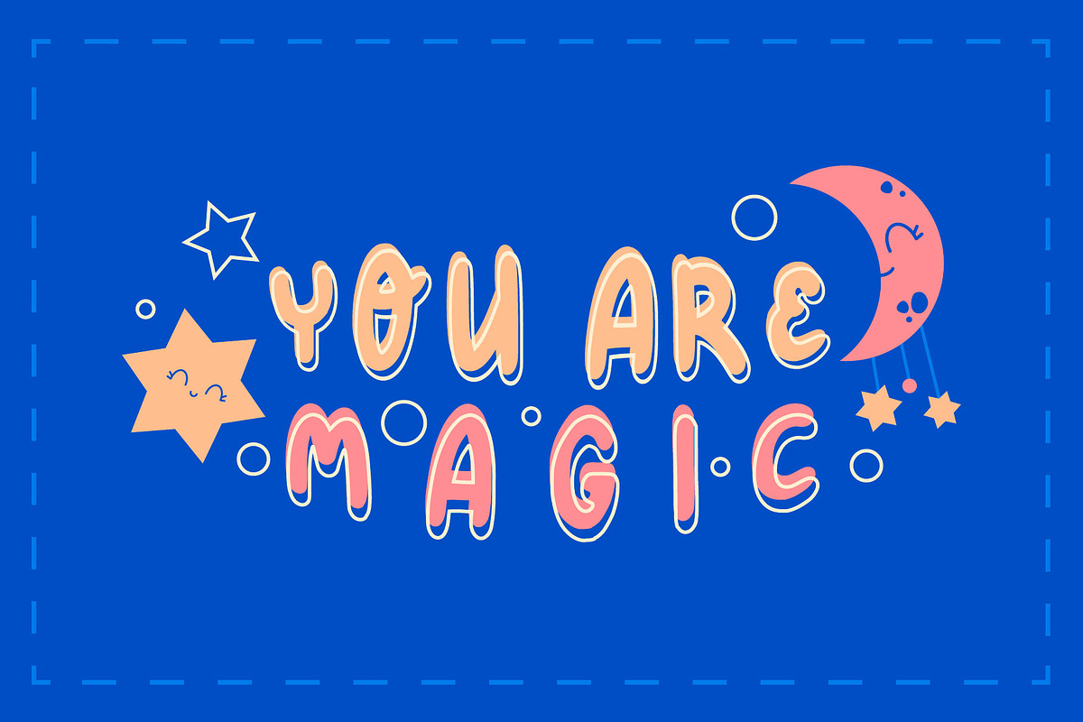 CUTEYA handwritten cute font, a Font by Nonceni (Photo 10 of 19)