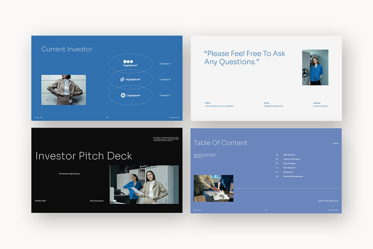 Hyxa : Startup Pitch Keynote, a Presentation Template by Punkl Camp (Photo 9 of 16)